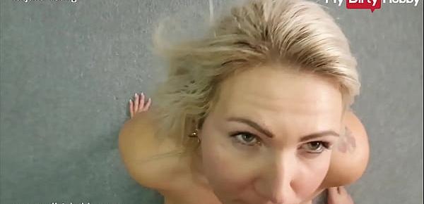  MyDirtyHobby - Huge POV facial cumshot for gorgeous blonde